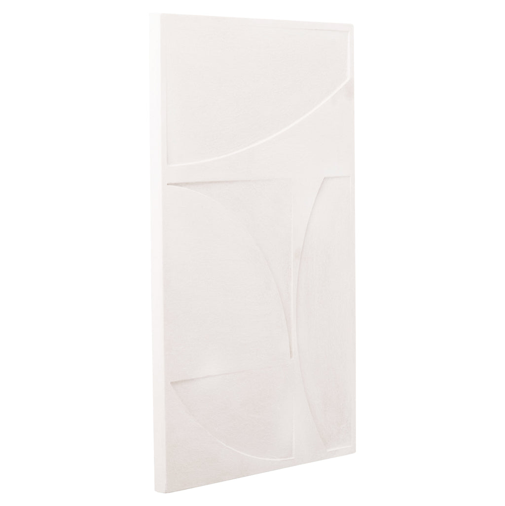 ΠΙΝΑΚΑΣ ΣΕΙΡΑ SANTORINI HM4506 MDF ΣΕ ΥΠΟΛΕΥΚΟ ΧΡΩΜΑ 80x4(πάχος)x120Υεκ.