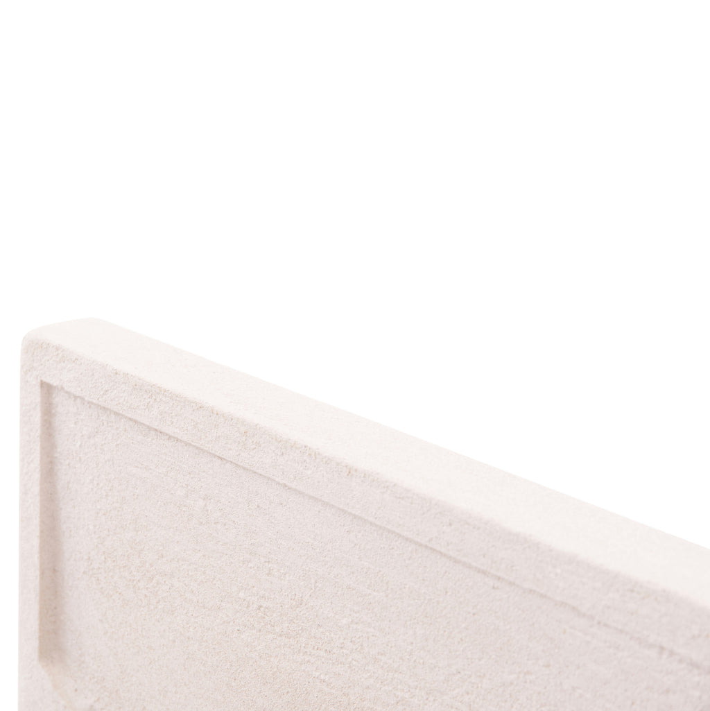 ΠΙΝΑΚΑΣ ΣΕΙΡΑ SANTORINI HM4506 MDF ΣΕ ΥΠΟΛΕΥΚΟ ΧΡΩΜΑ 80x4(πάχος)x120Υεκ.