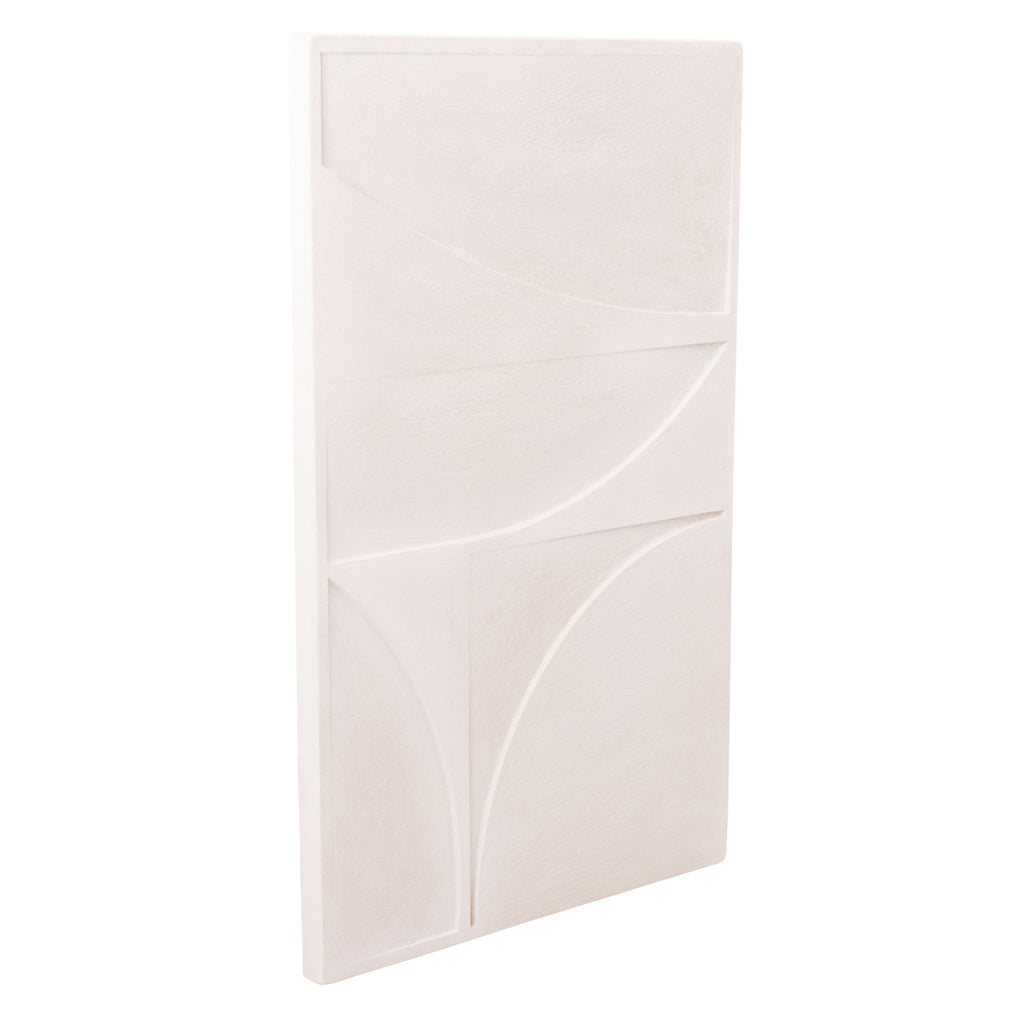 ΠΙΝΑΚΑΣ ΣΕΙΡΑ SANTORINI HM4505 MDF ΣΕ ΥΠΟΛΕΥΚΟ ΧΡΩΜΑ 80x4(πάχος)x120Υεκ.