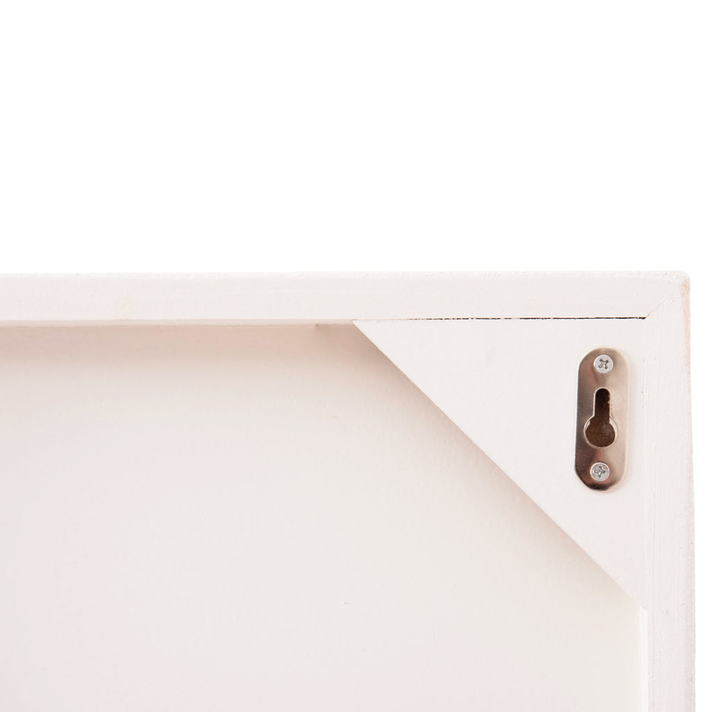 ΠΙΝΑΚΑΣ ΟΡΘΟΓΩΝΙΟΣ ΣΕΙΡΑ SANTORINI HM4509 MDF ΥΠΟΛΕΥΚΟ ΧΡΩΜΑ 60x4(πάχος)x80Υεκ.