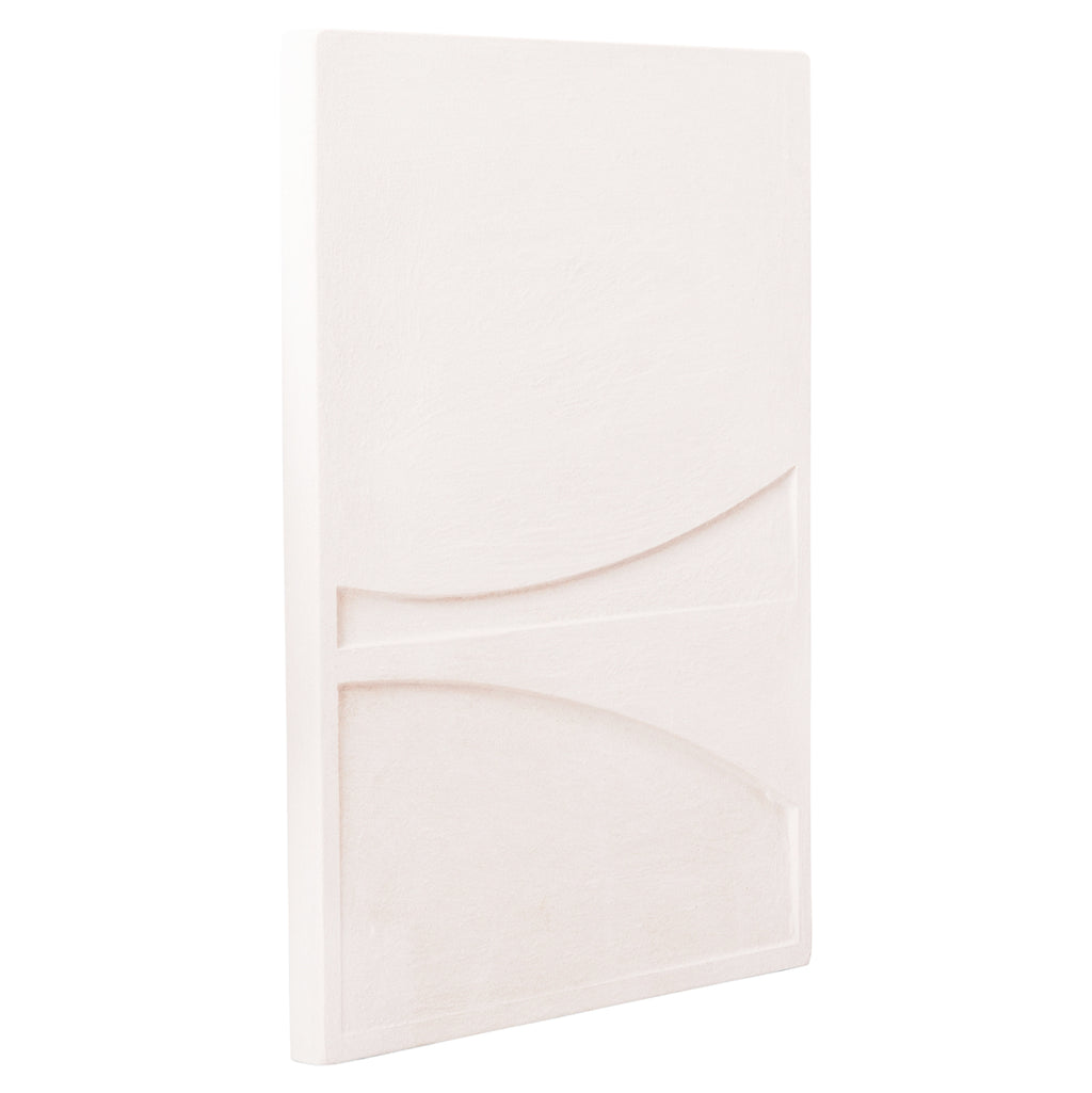 ΠΙΝΑΚΑΣ ΟΡΘΟΓΩΝΙΟΣ ΣΕΙΡΑ SANTORINI HM4510 MDF ΣΕ ΥΠΟΛΕΥΚΟ ΧΡΩΜΑ 60x4(πάχος)x80Υεκ.