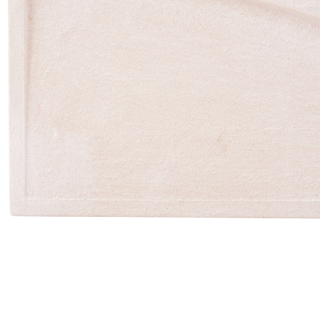 ΠΙΝΑΚΑΣ ΟΡΘΟΓΩΝΙΟΣ ΣΕΙΡΑ SANTORINI HM4510 MDF ΣΕ ΥΠΟΛΕΥΚΟ ΧΡΩΜΑ 60x4(πάχος)x80Υεκ.