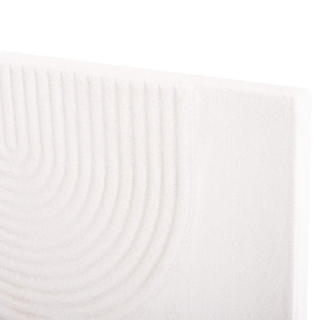 ΠΙΝΑΚΑΣ ΟΡΘΟΓΩΝΙΟΣ ΣΕΙΡΑ SANTORINI HM4523 MDF ΣΕ ΥΠΟΛΕΥΚΟ ΧΡΩΜΑ 60x4(πάχος)x80Υεκ.