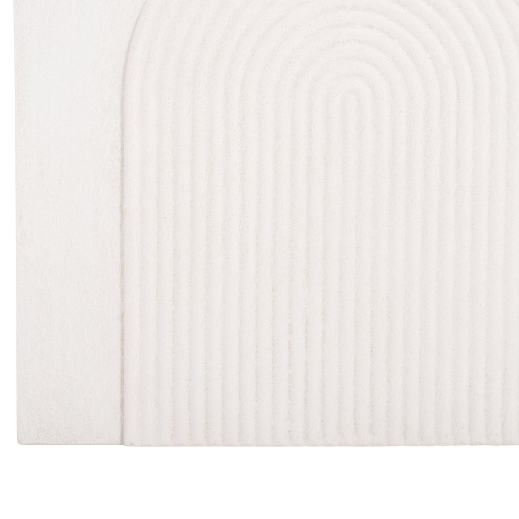 ΠΙΝΑΚΑΣ ΟΡΘΟΓΩΝΙΟΣ ΣΕΙΡΑ SANTORINI HM4523 MDF ΣΕ ΥΠΟΛΕΥΚΟ ΧΡΩΜΑ 60x4(πάχος)x80Υεκ.