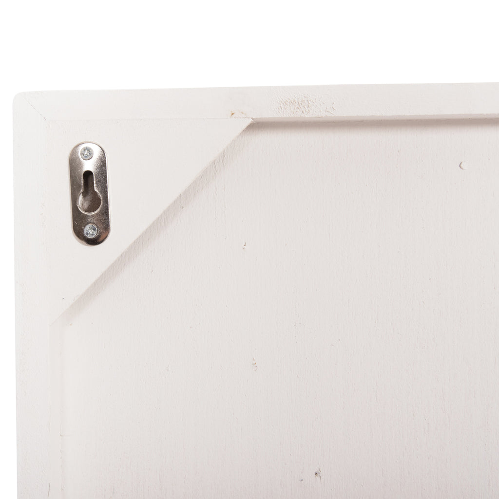 ΠΙΝΑΚΑΣ ΟΡΘΟΓΩΝΙΟΣ ΣΕΙΡΑ SANTORINI HM4523 MDF ΣΕ ΥΠΟΛΕΥΚΟ ΧΡΩΜΑ 60x4(πάχος)x80Υεκ.