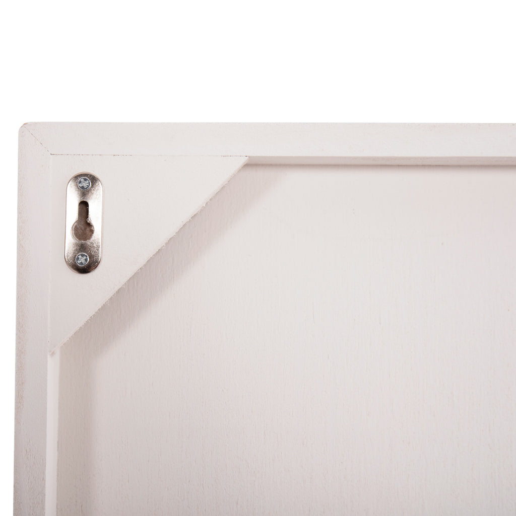 ΠΙΝΑΚΑΣ ΟΡΘΟΓΩΝΙΟΣ ΣΕΙΡΑ SANTORINI HM4532 MDF ΥΠΟΛΕΥΚΟ ΧΡΩΜΑ-ΔΙΑΚΟΣΜΗΣΗ ΜΠΕΖ 60x4,5(πάχος)x80Υεκ.