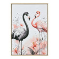 ΠΙΝΑΚΑΣ TOIXOY FLAMINGOS HM4562 ΜΕ ΚΟΡΝΙΖΑ ΜΠΕΖ-ΚΑΜΒΑΣ ΕΚΤΥΠΩΣΗ 52,5x2,8x72,5Υεκ.