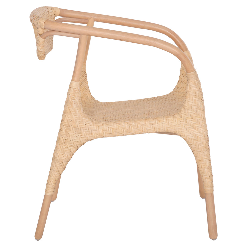 ΠΟΛΥΘΡΟΝΑ GABE ΕΣΩΤ.ΧΩΡΩΝ HM9956.01 ΦΥΣΙΚΟ RATTAN 62x60x79Υεκ.
