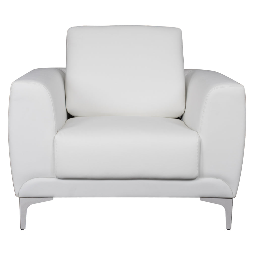 ΠΟΛΥΘΡΟΝΑ KENZIE HM3121.12 ΜΕ ΛΕΥΚΟ PU 89x81x81 εκ.