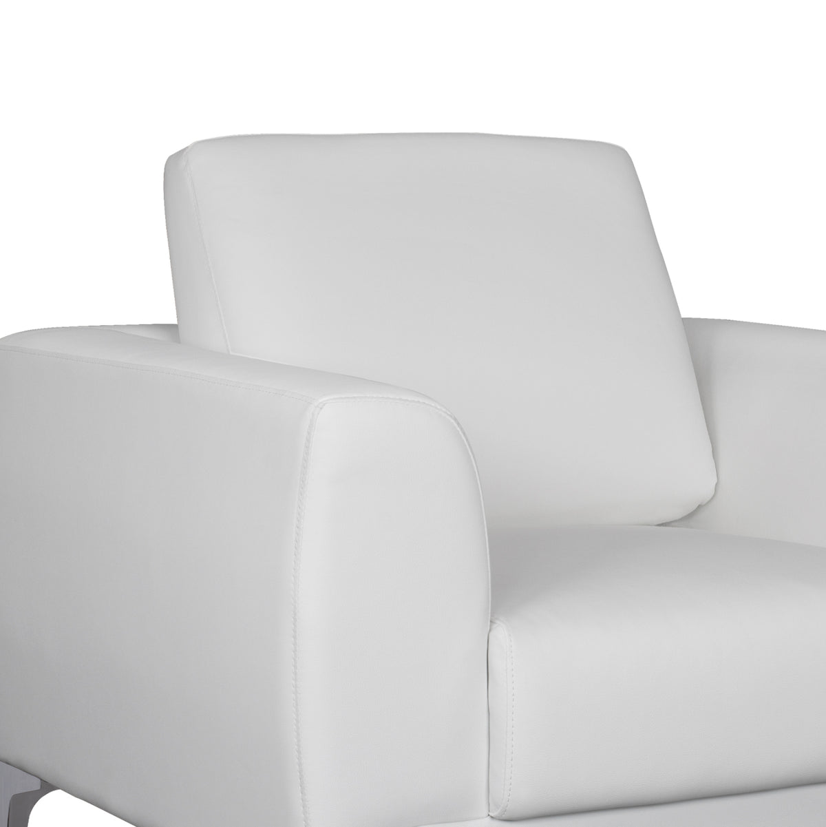 ΠΟΛΥΘΡΟΝΑ KENZIE HM3121.12 ΜΕ ΛΕΥΚΟ PU 89x81x81 εκ.