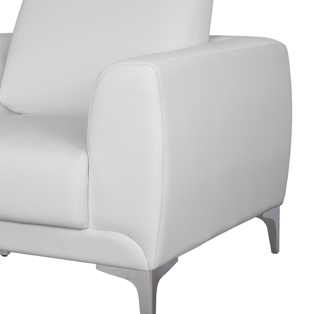 ΠΟΛΥΘΡΟΝΑ KENZIE HM3121.12 ΜΕ ΛΕΥΚΟ PU 89x81x81 εκ.