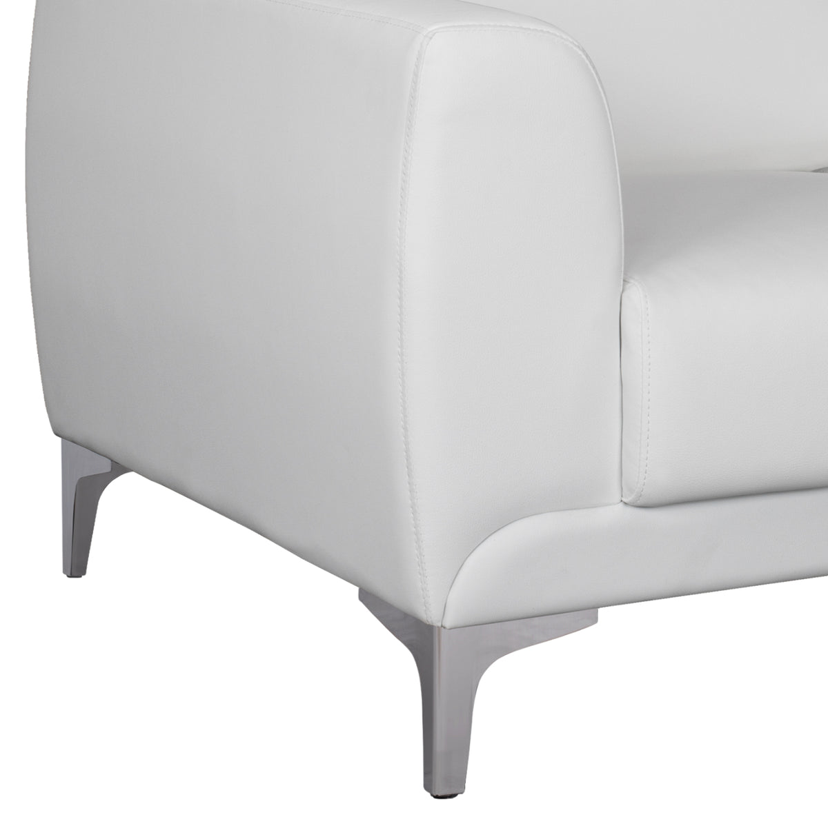 ΠΟΛΥΘΡΟΝΑ KENZIE HM3121.12 ΜΕ ΛΕΥΚΟ PU 89x81x81 εκ.