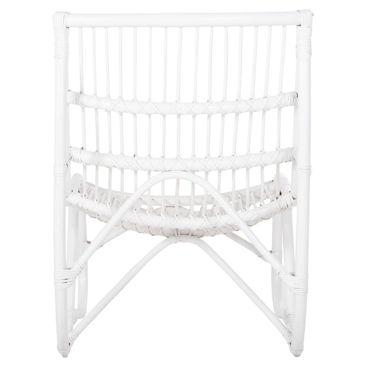 ΠΟΛΥΘΡΟΝΑ GRINN HM9815.03 ΡΑΒΔΟΙ RATTAN ΣΕ ΛΕΥΚΟ 56,5x73,5x79,5Υ εκ.