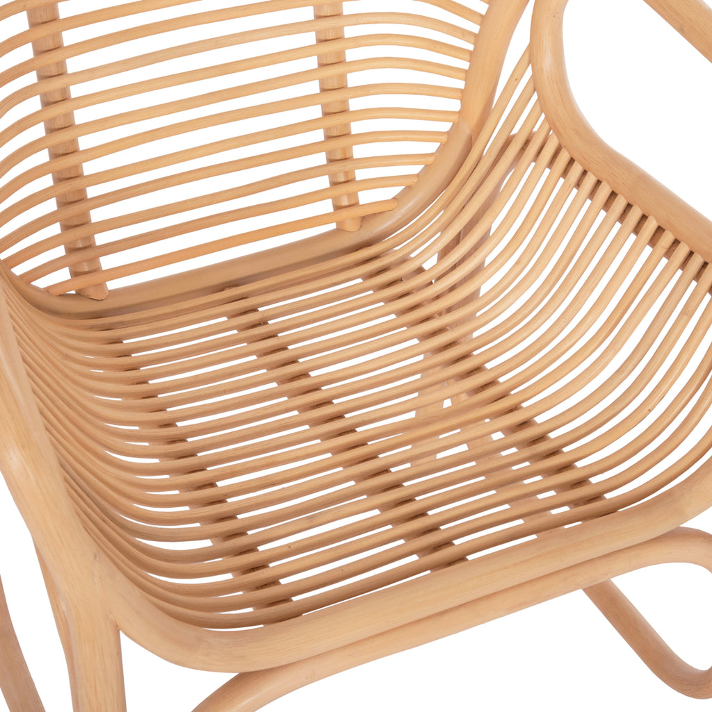 ΠΟΛΥΘΡΟΝΑ MEL ΕΣΩΤ. ΧΩΡΩΝ HM9954.01 ΦΥΣΙΚΟ RATTAN 62x57,5x79,5Υεκ.