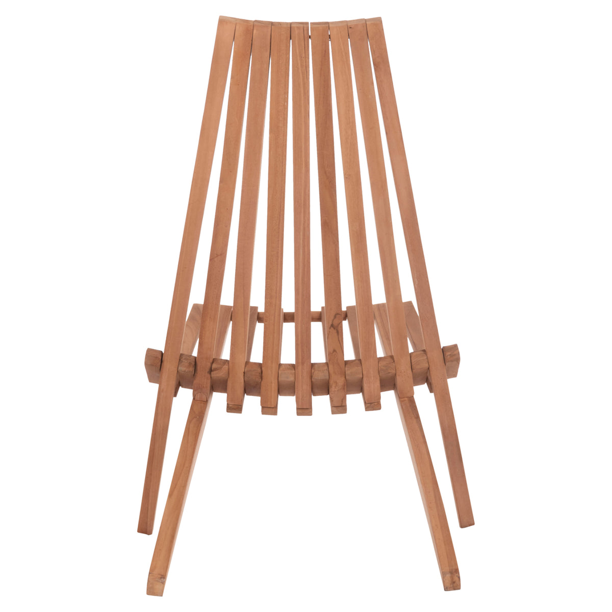 ΠΟΛΥΘΡΟΝΑ LOUNGE ΠΤΥΣΣΟΜΕΝΗ SHIGAO HM18112 ΞΥΛΟ TEAK--ΦΥΣΙΚΟ 61x88.5x89Υεκ.