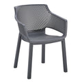 ΠΟΛΥΘΡΟΝΑ ΠΟΛΥΠΡΟΠΥΛΕΝΙΟΥ PEGGY HM6368.10 ΓΚΡΙ 60x55x79Υεκ