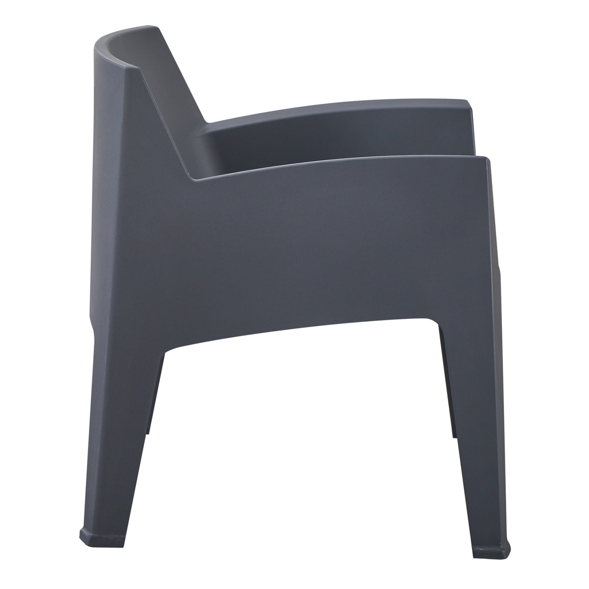 ΠΟΛΥΘΡΟΝΑ ΠΟΛΥΠΡΟΠΥΛΕΝΙΟΥ LOUNGE SLEEK HM6365.10 ΓΚΡΙ 62x68x73Υεκ.