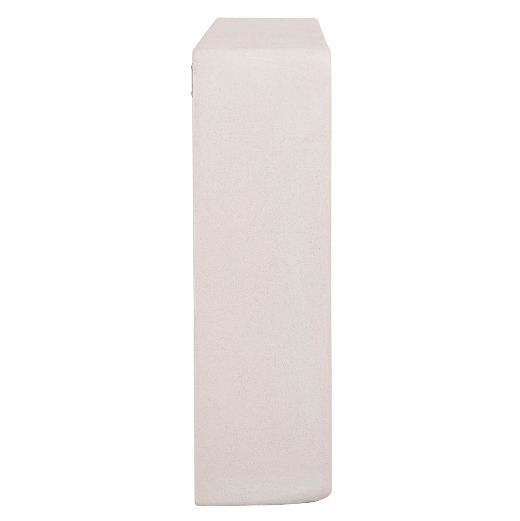 ΡΑΦΙ ΤΟΙΧΟΥ ΣΕΙΡΑ SANTORINI HM18063.01 MDF ΣΕ ΥΠΟΛΕΥΚΟ 120x18x60Υεκ.