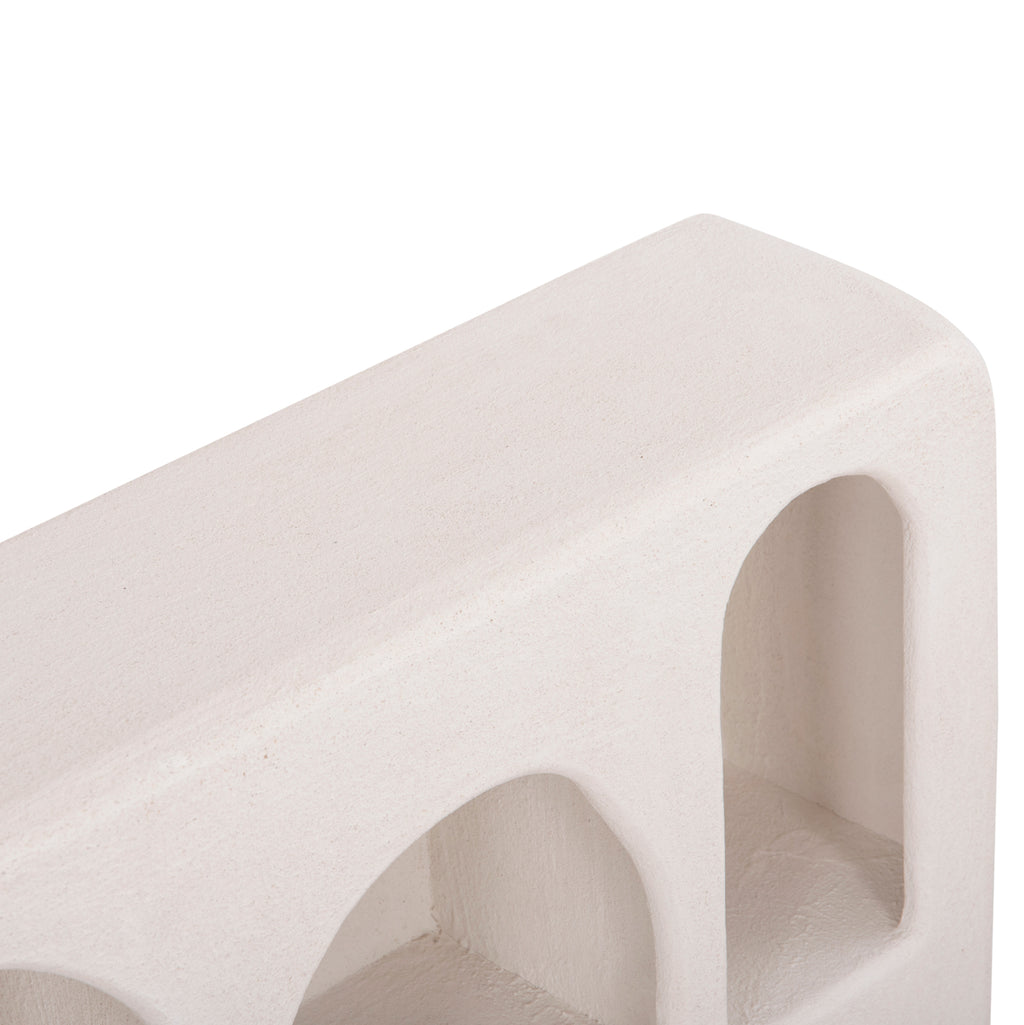 ΡΑΦΙ ΤΟΙΧΟΥ ΣΕΙΡΑ SANTORINI HM18063.01 MDF ΣΕ ΥΠΟΛΕΥΚΟ 120x18x60Υεκ.