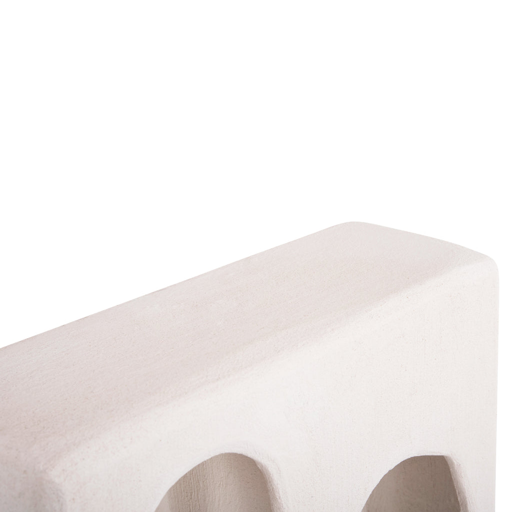 ΡΑΦΙΕΡΑ ΤΟΙΧΟΥ ΣΕΙΡΑ SANTORINI HM18069 MDF ΣΕ ΥΠΟΛΕΥΚΟ ΧΡΩΜΑ 47,5x18x120Υεκ.