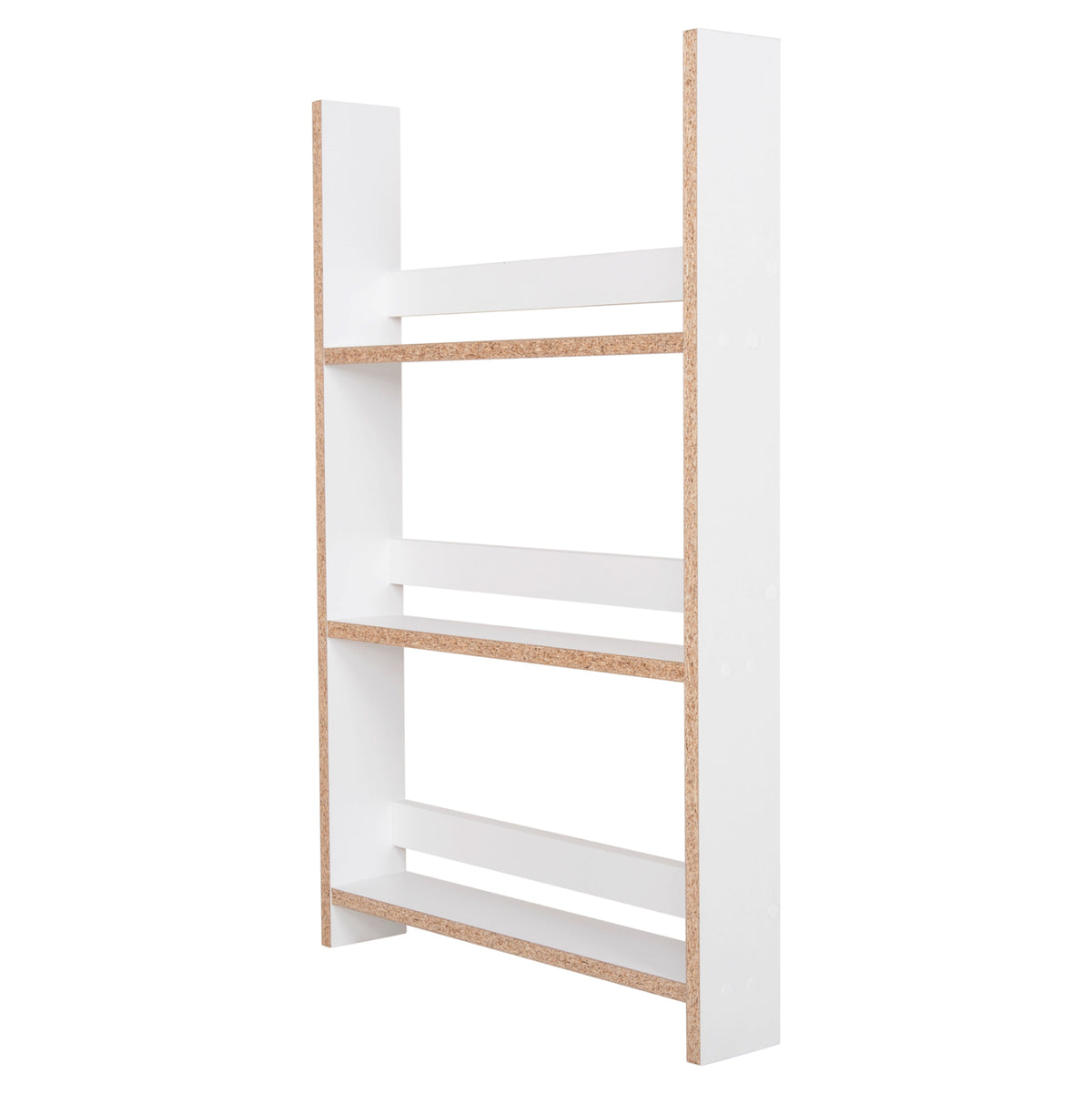 ΡΑΦΙΕΡΑ ΤΟΙΧΟΥ SANI HM18223.01 ΜΕΛΑΜΙΝΗ ΣΕ ΛΕΥΚΟ 60x10x90Υεκ. (3 ΡΑΦΙΑ)