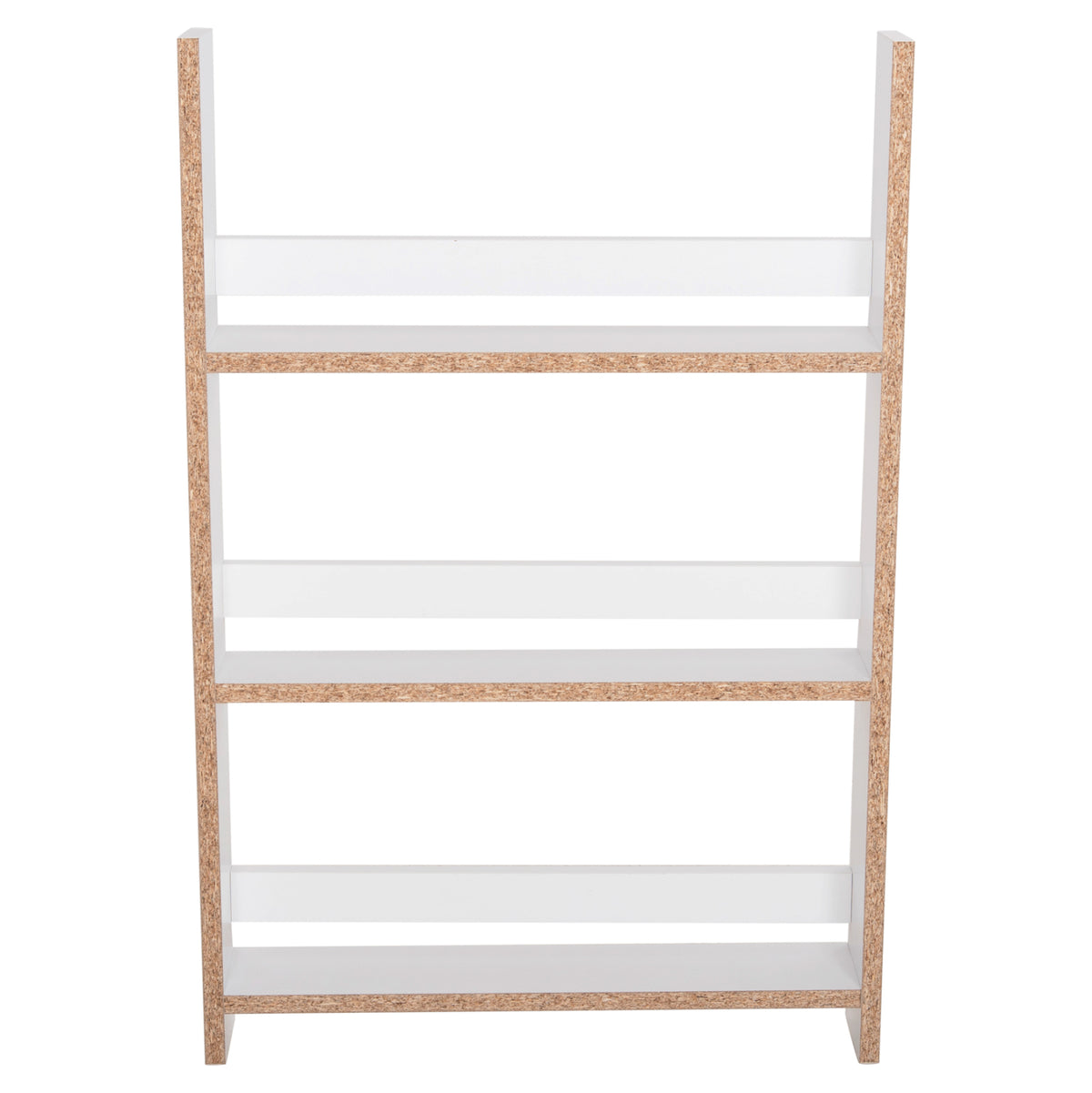 ΡΑΦΙΕΡΑ ΤΟΙΧΟΥ SANI HM18223.01 ΜΕΛΑΜΙΝΗ ΣΕ ΛΕΥΚΟ 60x10x90Υεκ. (3 ΡΑΦΙΑ)