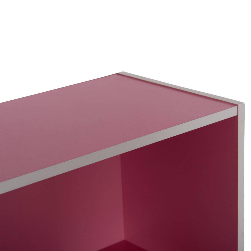 ΡΑΦΙΕΡΑ ΤΟΙΧΟΥ CUBICON HM9941.06 ΡΟΖ-ΛΕΥΚΗ ΜΕΛΑΜΙΝΗ 38,5x23,5x80Υεκ.