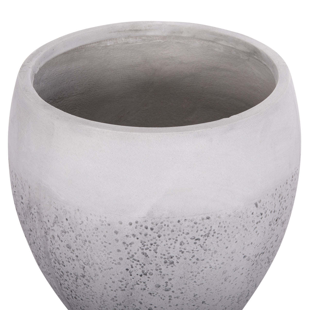 ΣΕΤ 3ΤΜΧ ΓΛΑΣΤΡΕΣ ΣΕΙΡΑ GARDENER HM4718 FIBERCLAY ΛΕΥΚΟ Φ55x54Υεκ