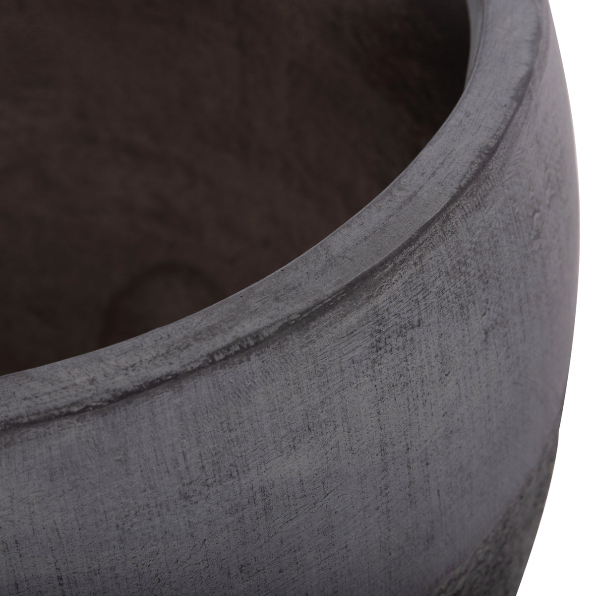 ΣΕΤ 3ΤΜΧ ΓΛΑΣΤΡΕΣ ΣΕΙΡΑ GARDENER HM4725 FIBERCLAY-ΣΕ ΣΚΟΥΡΟ CEMENT ΧΡΩΜΑ Φ55x54Υεκ