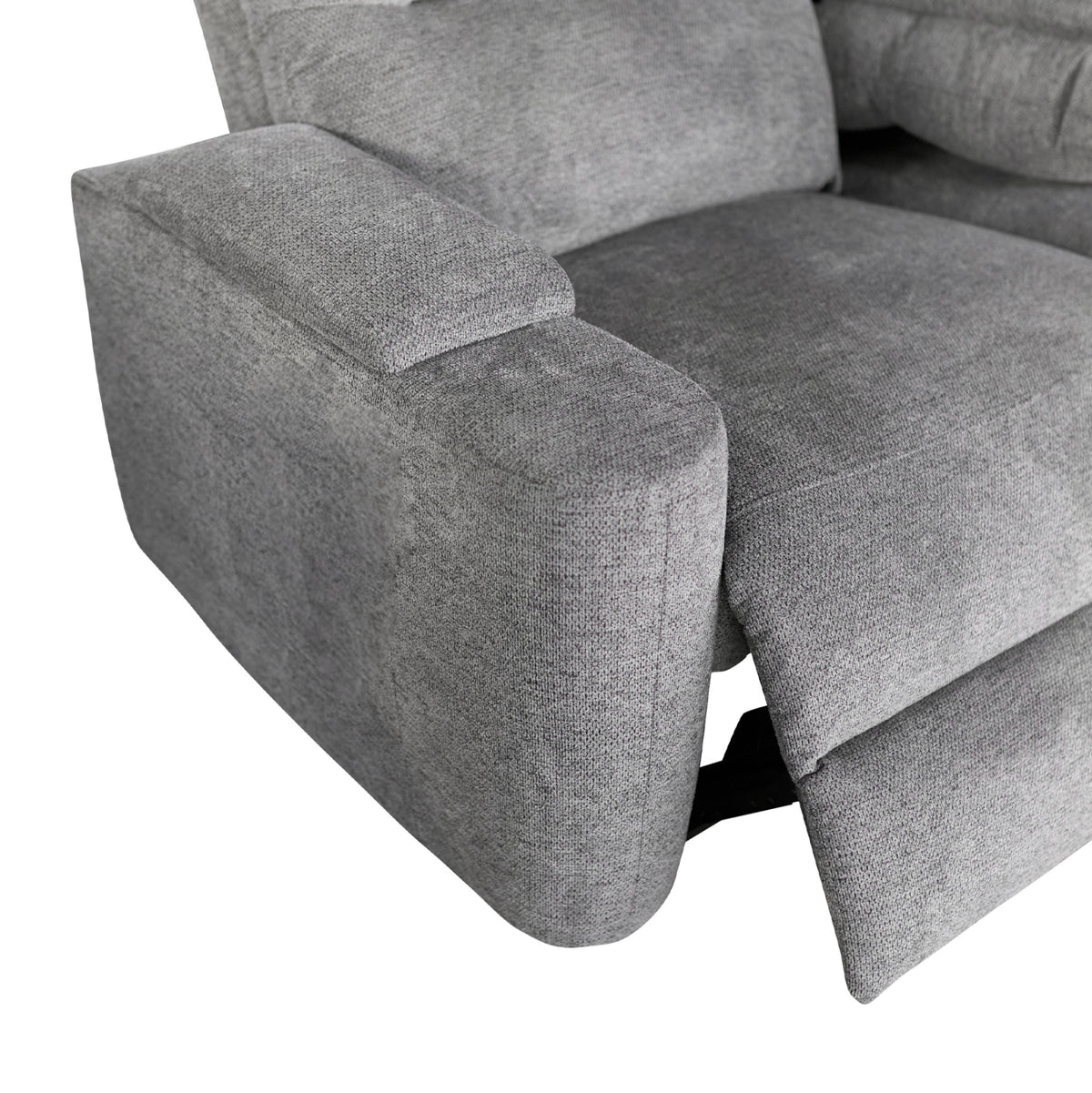 ΣΕΤ ΚΑΝΑΠΕΣ-ΠΟΛΥΘΡΟΝΑ RELAX SYNTHIA HM10736.03 ΓΚΡΙ ΥΦΑΣΜΑ-ΗΛ.ΑΝΑΚΛΙΣΗ [R]