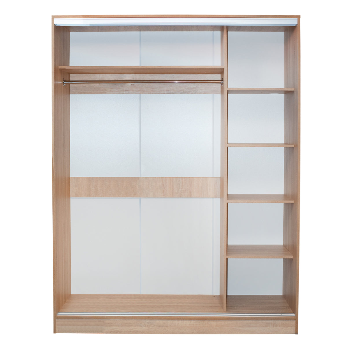 ΣΕΤ ΚΡΕΒΑΤΟΚΑΜΑΡΑΣ 6ΤΜΧ ADLER HM11759 ΜΕΛΑΜΙΝΗ SONAMA OAK-ΓΙΑ ΣΤΡΩΜΑ 160x200εκ