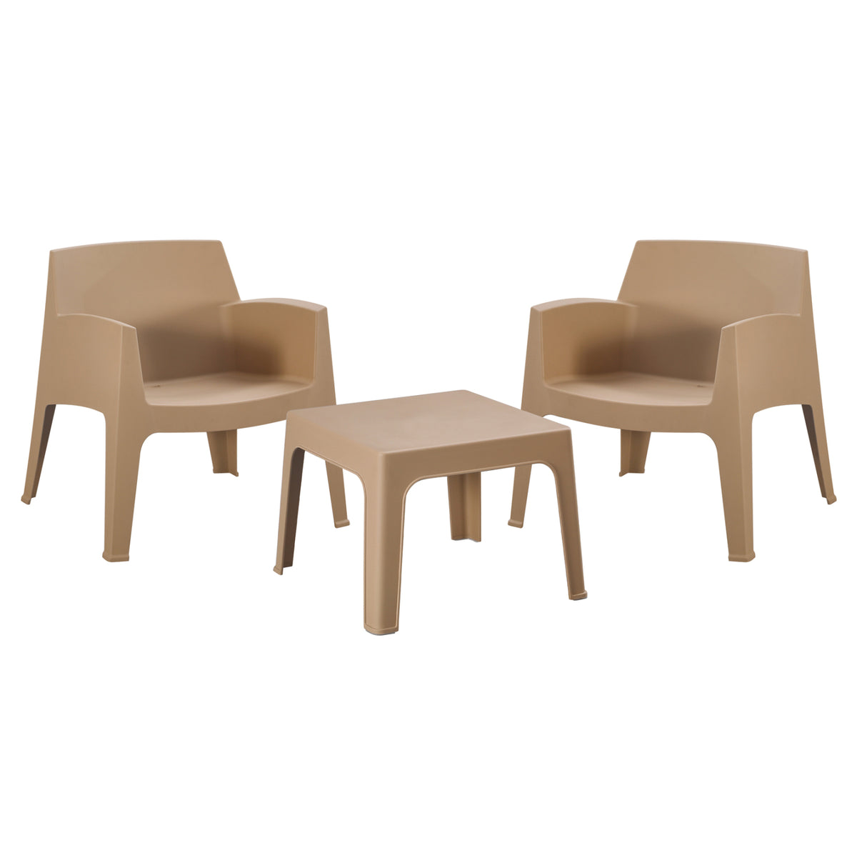 ΣΕΤ LOUNGE 3ΤΜΧ SLEEK HM21274.03 ΚΑΠΟΥΤΣΙΝΟ ΠΟΛΥΠΡΟΠΥΛΕΝΙΟ