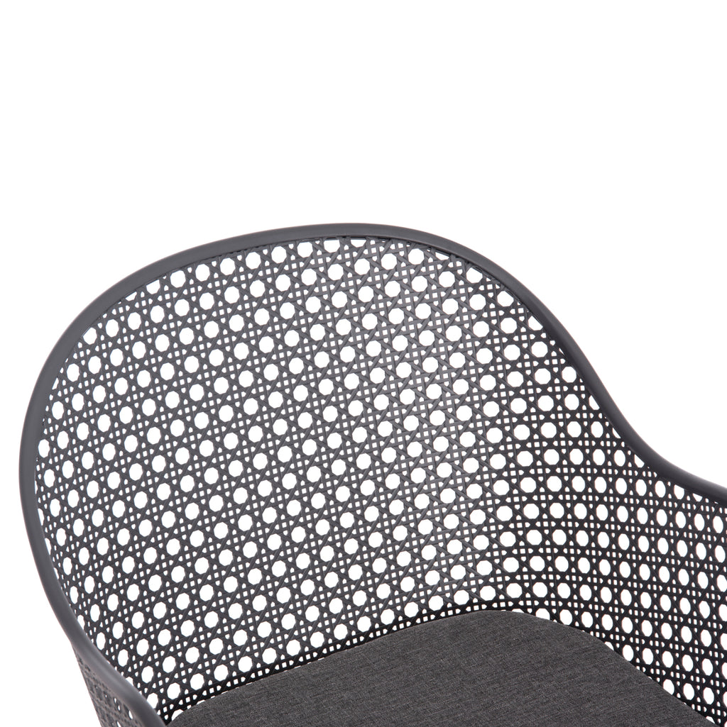 ΣΕΤ LOUNGE 3TMX ΕΞ.ΧΩΡΟΥ OREGO HM21107.01 ΑΛΟΥΜΙΝΙΟ & ΜΕΤΑΛΛΟ ΣΕ ΣΚΟΥΡΟ ΓΚΡΙ