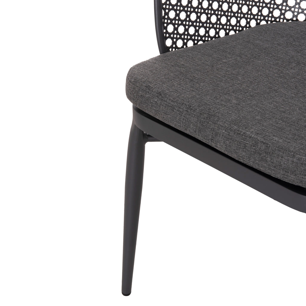 ΣΕΤ LOUNGE 3TMX ΕΞ.ΧΩΡΟΥ OREGO HM21107.01 ΑΛΟΥΜΙΝΙΟ & ΜΕΤΑΛΛΟ ΣΕ ΣΚΟΥΡΟ ΓΚΡΙ
