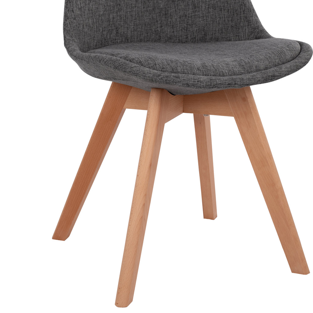 ΣΕΤ ΤΡΑΠΕΖΑΡΙΑΣ 5ΤΜΧ VEGAS HM21177 MDF TOP ΣΕ ΓΚΡΙ--ΥΦΑΣΜΑ ΣΕ ΓΚΡΙ