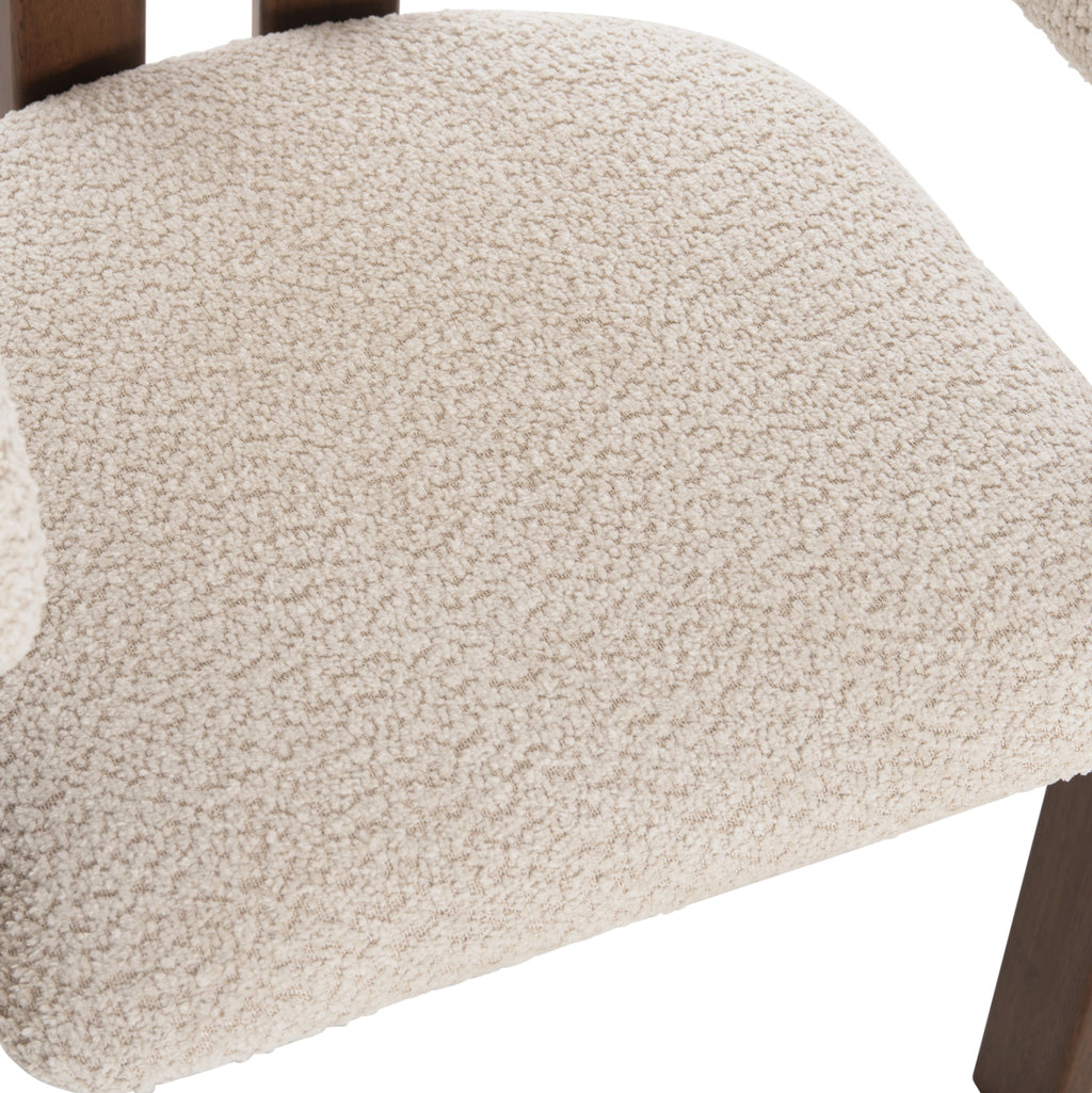 ΣΕΤ ΤΡΑΠΕΖΑΡΙΑΣ 7ΤΜΧ ZARRA HM21338.01 ΤΡΑΠΕΖΙ ΑΠΟ MDF--ΚΑΡΕΚΛΕΣ ΜΕ ΜΠΟΥΚΛΕ ΥΦΑΣΜΑ