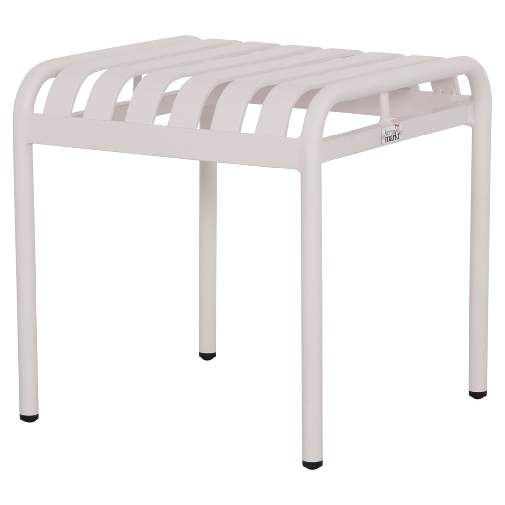 ΣΚΑΜΠΟ ΑΛΟΥΜΙΝΙΟΥ RACHEL HM6340.02 ΛΕΥΚΟ 45x45x46Υεκ.