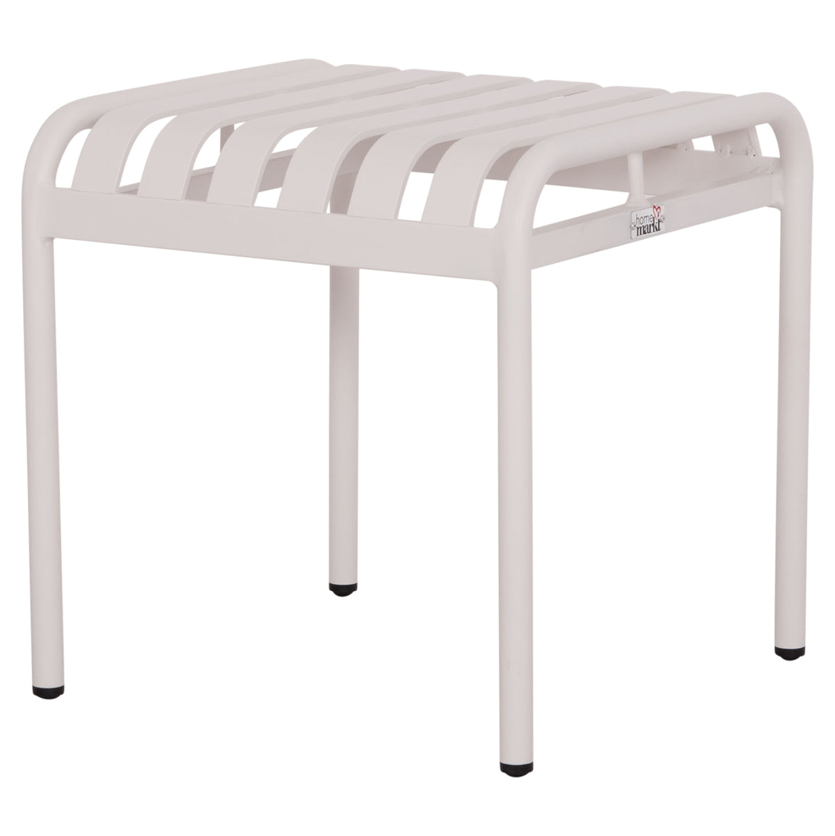 ΣΚΑΜΠΟ ΑΛΟΥΜΙΝΙΟΥ RACHEL HM6340.02 ΛΕΥΚΟ 45x45x46Υεκ.