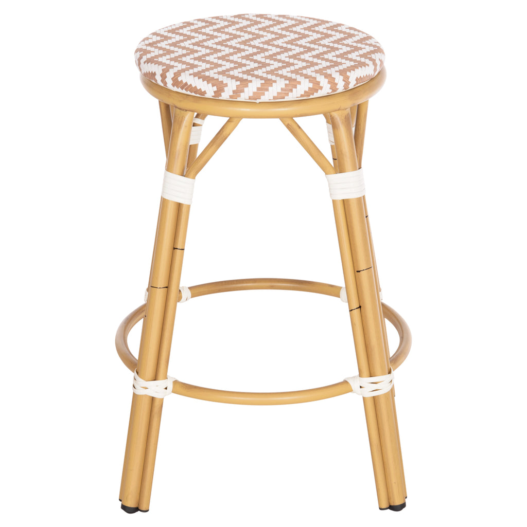 ΣΚΑΜΠΟ ΑΛΟΥΜΙΝΙΟΥ ΜΕΣ.ΥΨΟΥΣ CHINO HM6286.04 BAMBOO LOOK ΦΥΣΙΚΟ & TEXTILENE 43x43x65Υεκ
