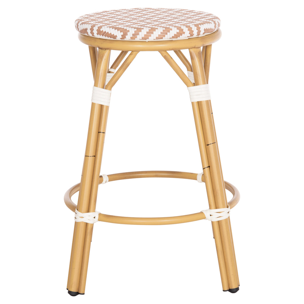 ΣΚΑΜΠΟ ΑΛΟΥΜΙΝΙΟΥ ΜΕΣ.ΥΨΟΥΣ CHINO HM6286.04 BAMBOO LOOK ΦΥΣΙΚΟ & TEXTILENE 43x43x65Υεκ