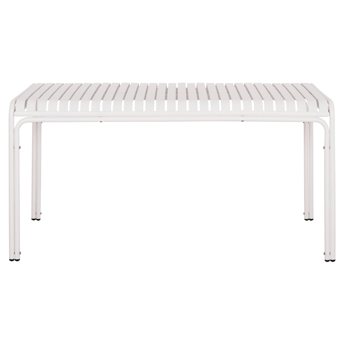 ΤΡΑΠΕΖΙ ΑΛΟΥΜΙΝΙΟΥ RACHEL HM6339.02 ΛΕΥΚΟ 150x80x75Υεκ.