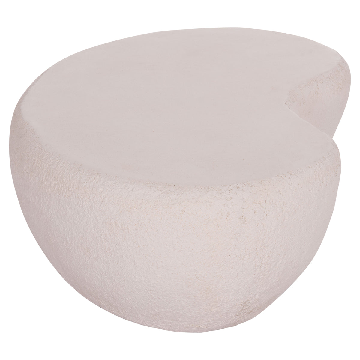 ΤΡΑΠΕΖΙ ΣΑΛΟΝΙΟΥ GERSON HM18151.02S FIBER CEMENT ΣΕ ΛΕΥΚΟ--104x72x40Υεκ.