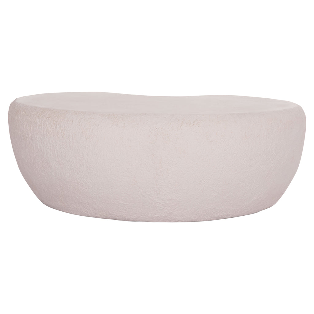 ΤΡΑΠΕΖΙ ΣΑΛΟΝΙΟΥ GERSON HM18151.02S FIBER CEMENT ΣΕ ΛΕΥΚΟ--104x72x40Υεκ.