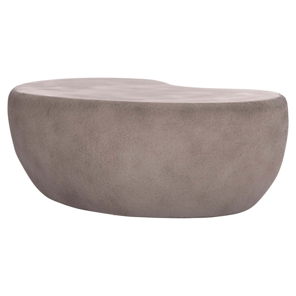 ΤΡΑΠΕΖΙ ΣΑΛΟΝΙΟΥ GERSON HM18151.03L FIBER CEMENT ΣΕ ΓΚΡΙ--122x78,5x40Υεκ.
