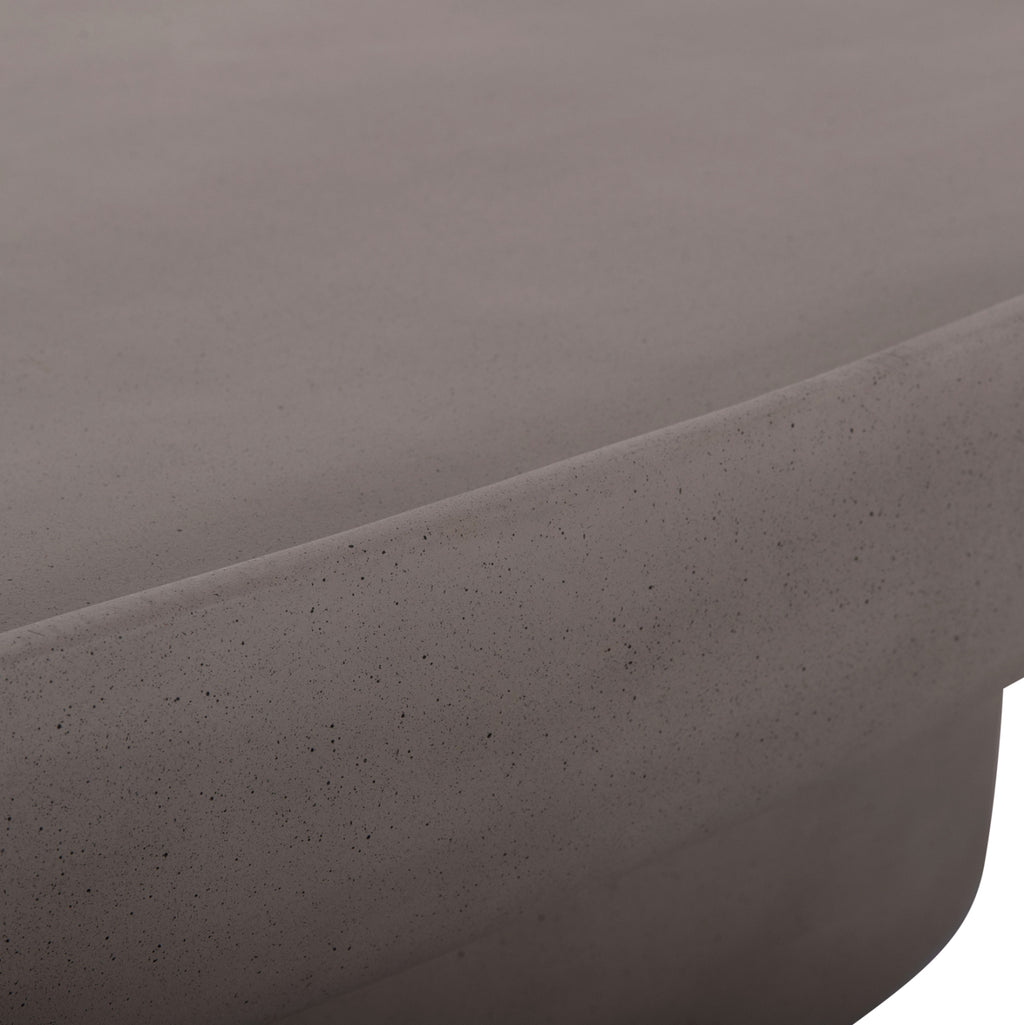 ΤΡΑΠΕΖΙ ΣΑΛΟΝΙΟΥ DESSY HM18153.03 FIBER CEMENT ΣΕ ΓΚΡΙ--151x66x30Υεκ.