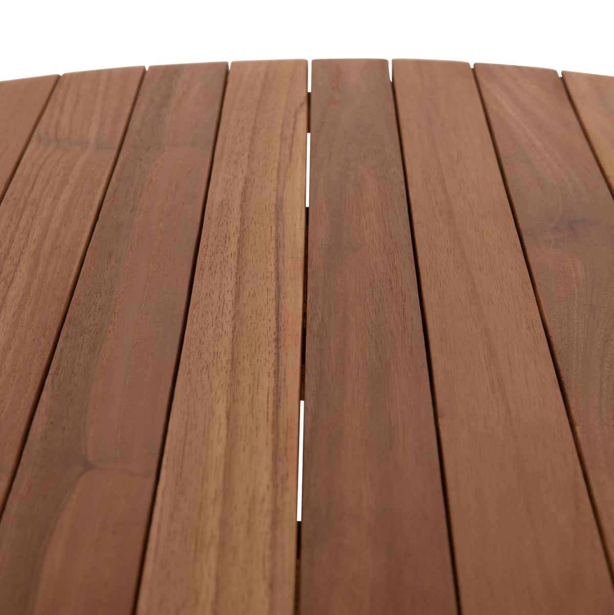 TΡΑΠΕΖΙ ΤΡΑΠΕΖΑΡΙΑΣ ΣΤΡΟΓΓΥΛΟ DANTE HM6379 ΞΥΛΟ TEAK Φ80x75Υεκ.