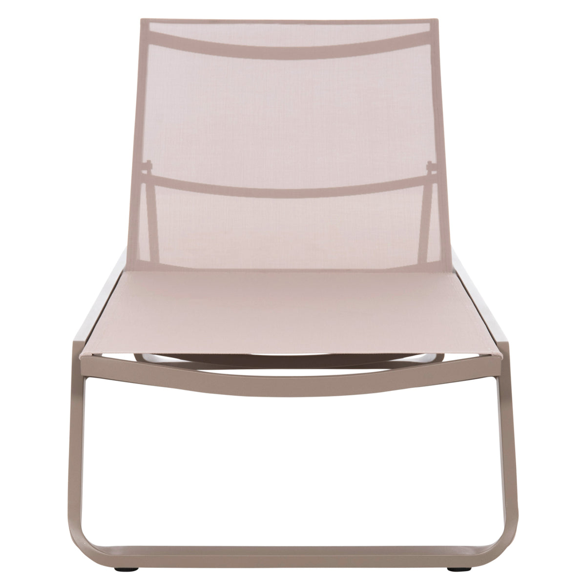 ΞΑΠΛΩΣΤΡΑ ΑΛΟΥΜΙΝΙΟΥ MARIMAR HM6562.03 ΣΚΕΛΕΤΟΣ TAUPE & TEXTILENE ΜΠΕΖ 220x67.5x31.5Υεκ